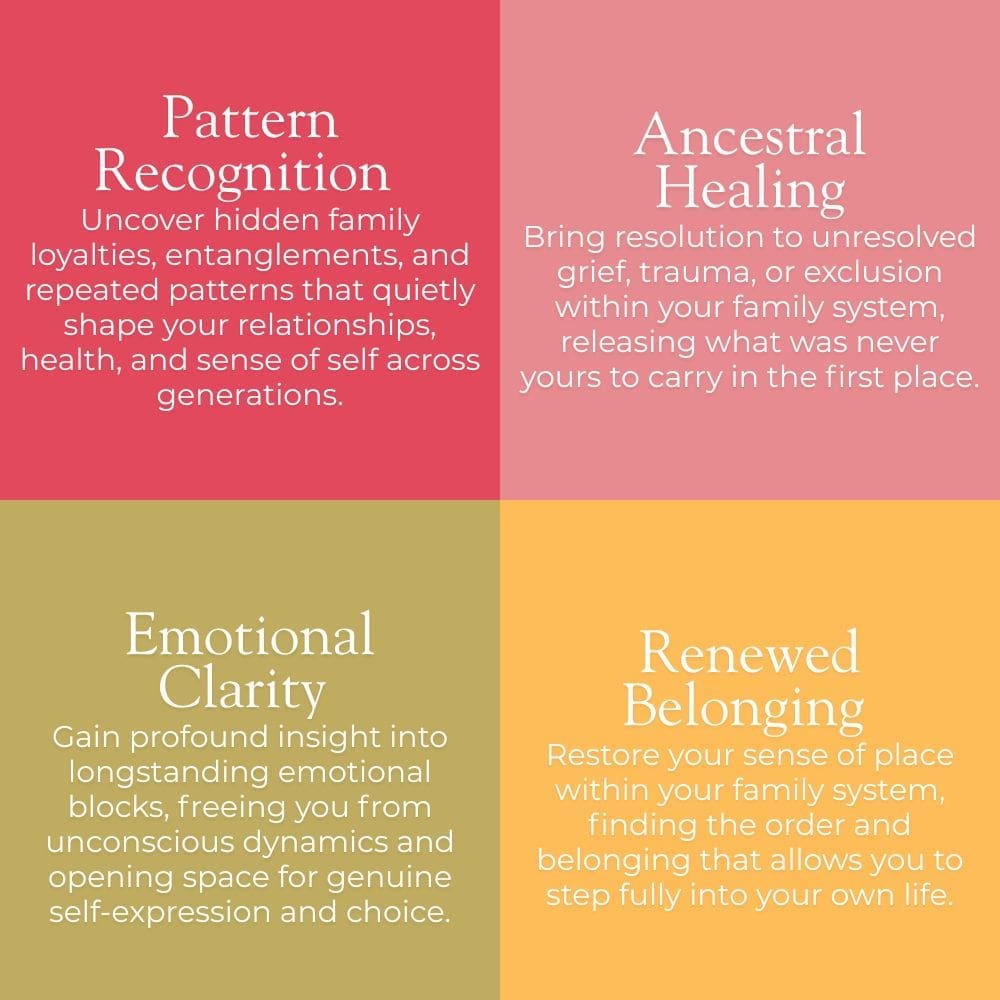 Family Constellation Individual Sessions Benefits at The Dublin Wellbeing Centre Dublin 2