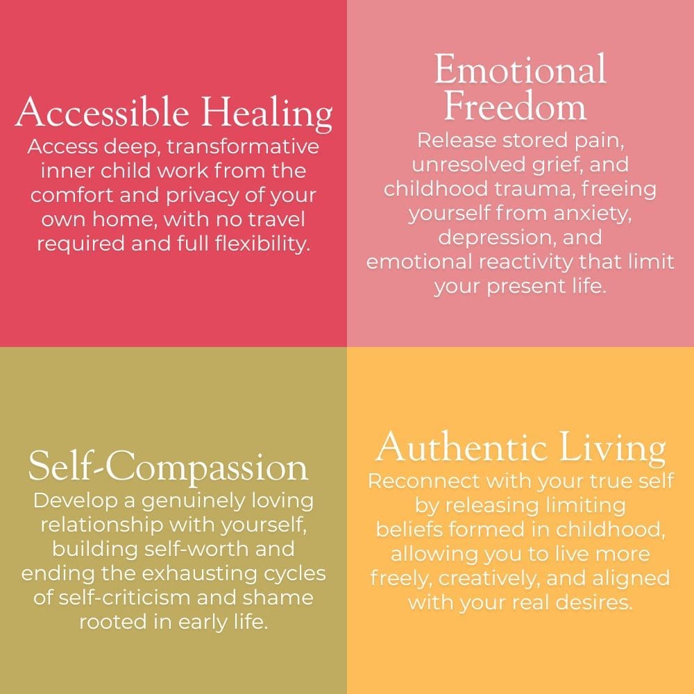 Inner Child Healing Online Benefits at The Dublin Wellbeing Centre Dublin 2